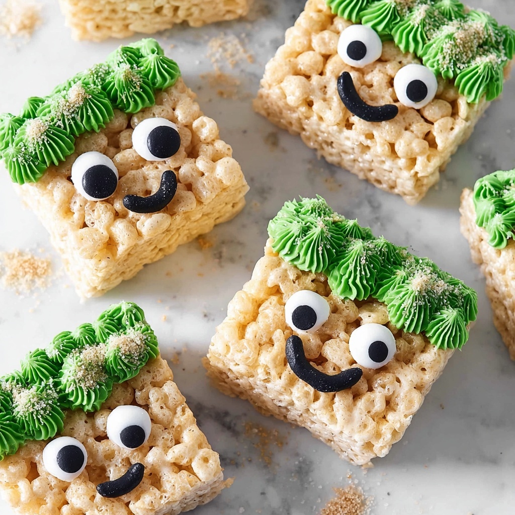 Monster Rice Krispies Treats: A Giant Halloween Confection Recipe - Recipe Image
