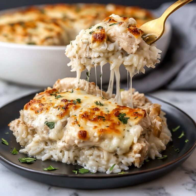 Cheesy Angel Chicken and Rice Casserole Recipe