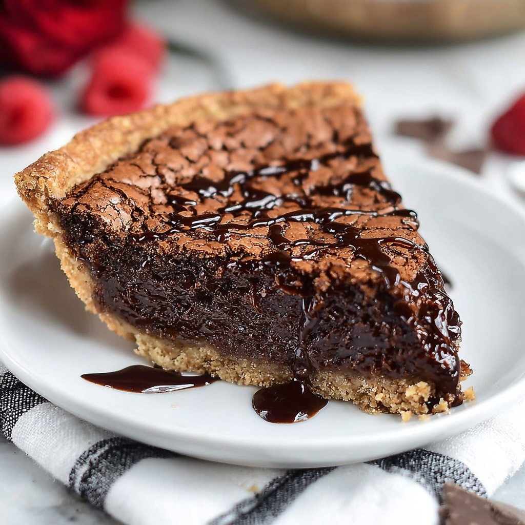 Gooey Brownie Pie: The Ultimate Decadent Dessert Recipe - Recipe Image