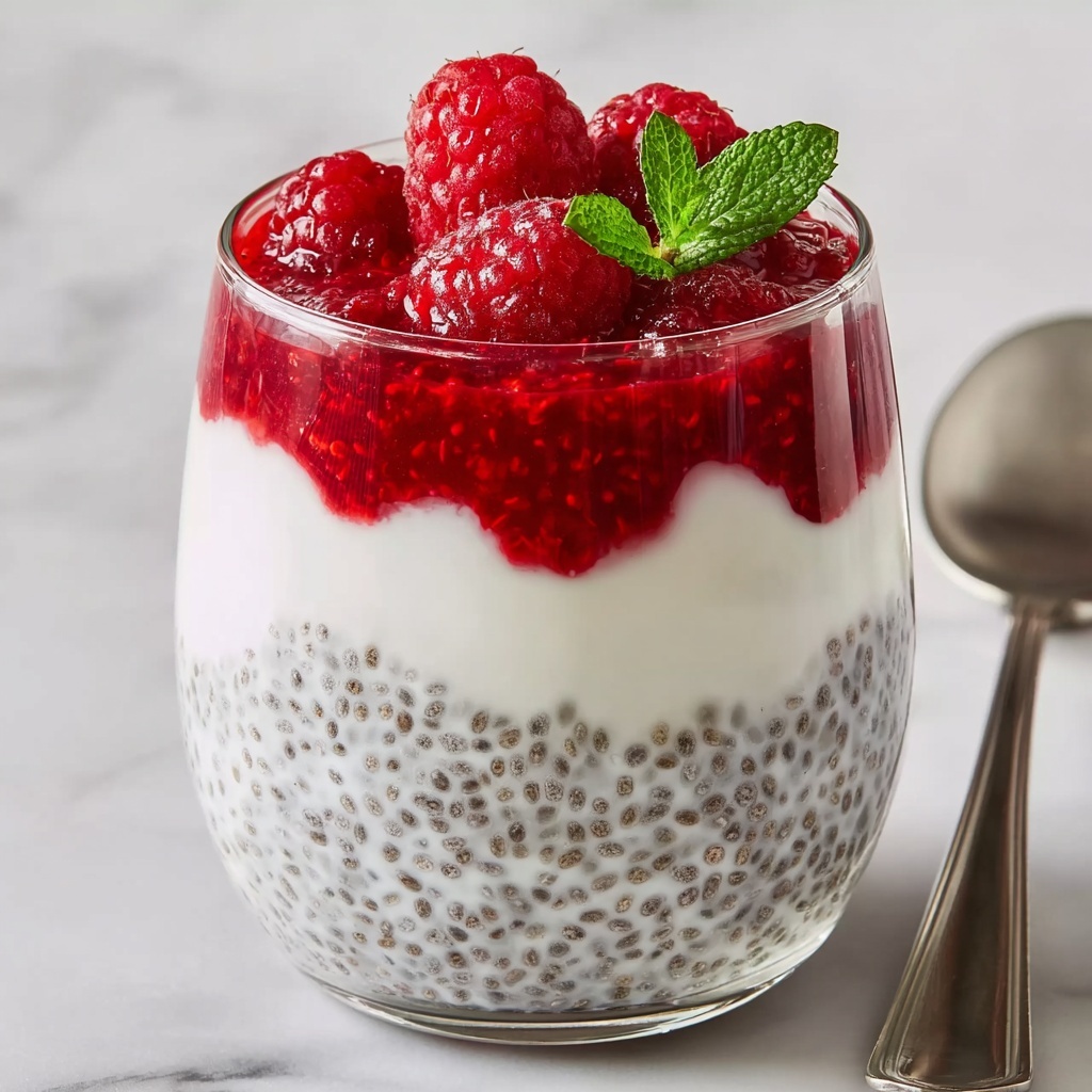 High Protein Chia Seed Pudding with Greek Yogurt Recipe - Recipe Image