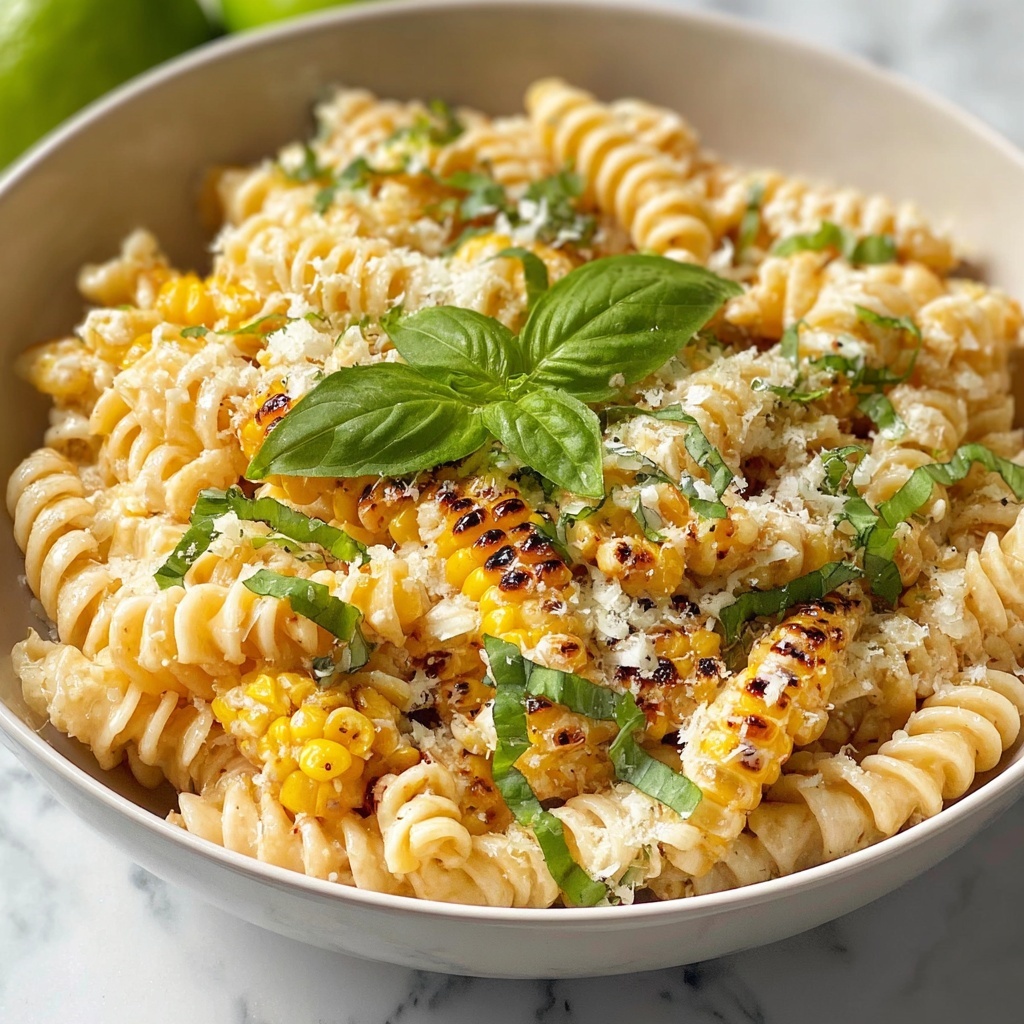 Street Corn Pasta Salad Recipe - Recipe Image