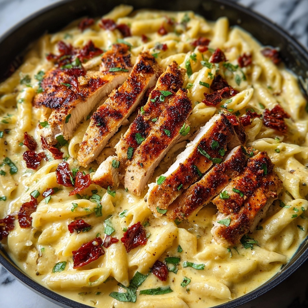Creamy Marry Me Chicken Pasta Recipe - Recipe Image