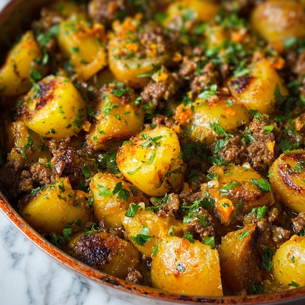 Meat and Potato Casserole Recipe - Recipe Image