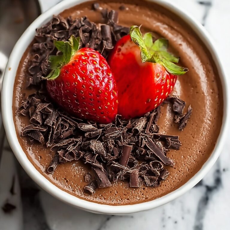 Decadent Chocolate Protein Pudding for Guilt-Free Indulgence Recipe