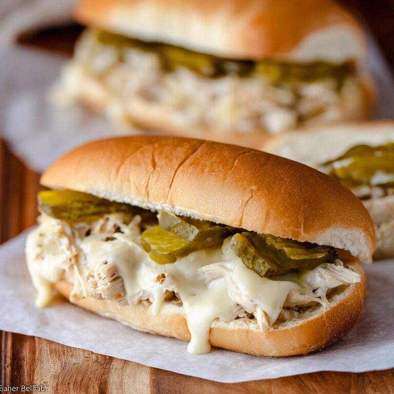 Crock Pot Chicken Cheesesteak Sandwiches Recipe
