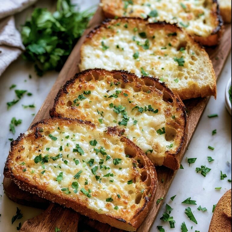 Air Fryer Garlic Bread Recipe