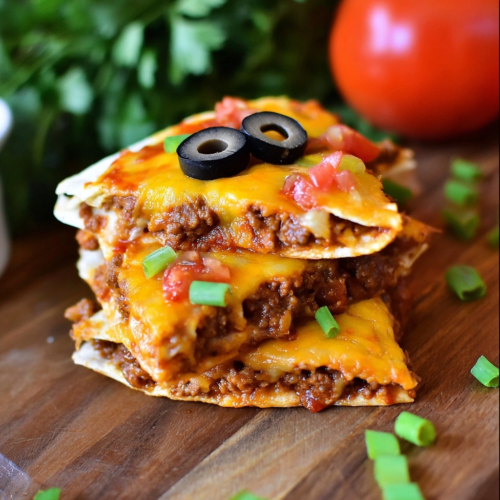 Mexican Pizza Recipe - Recipe Image