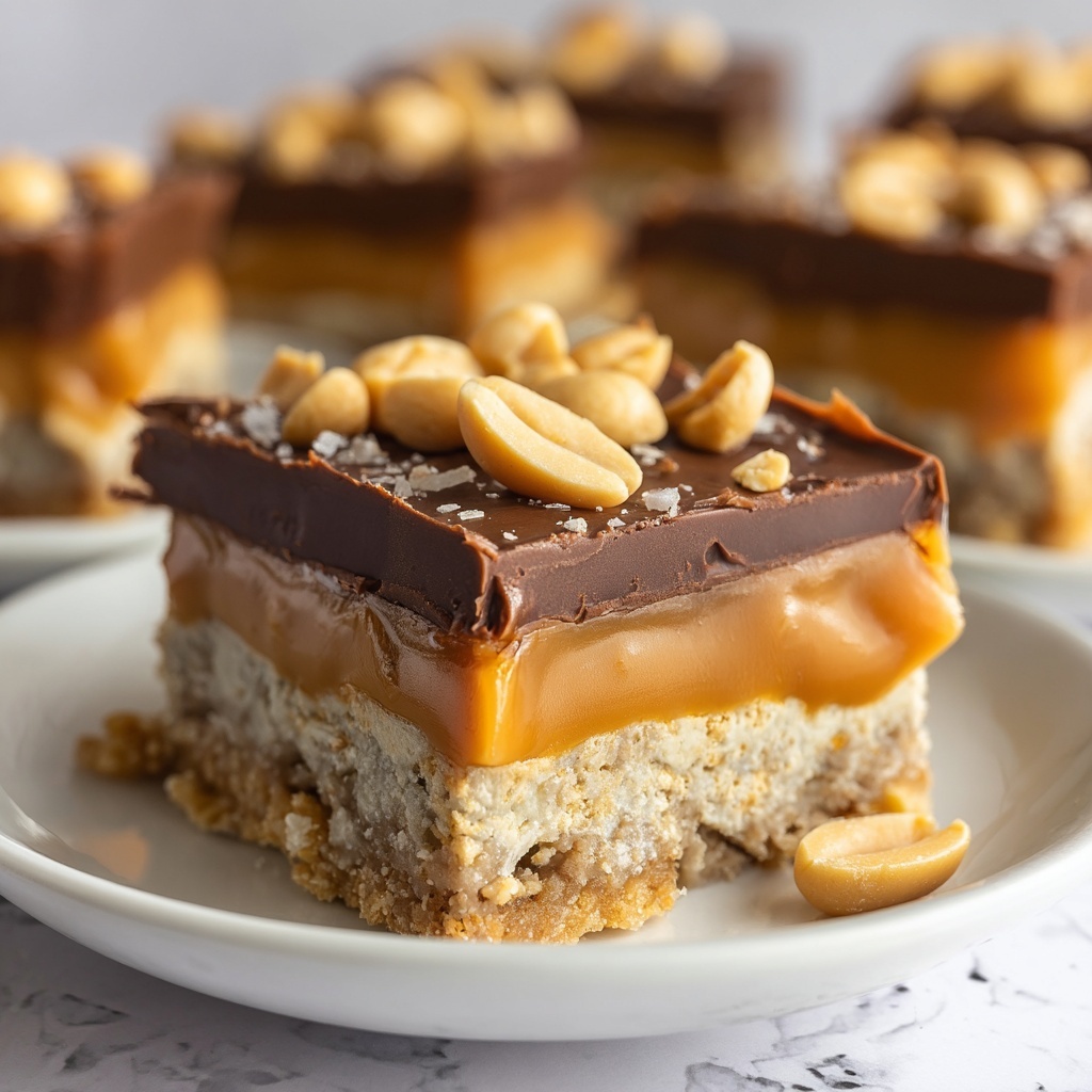 Low-Carb Snickers Bars Recipe - Recipe Image