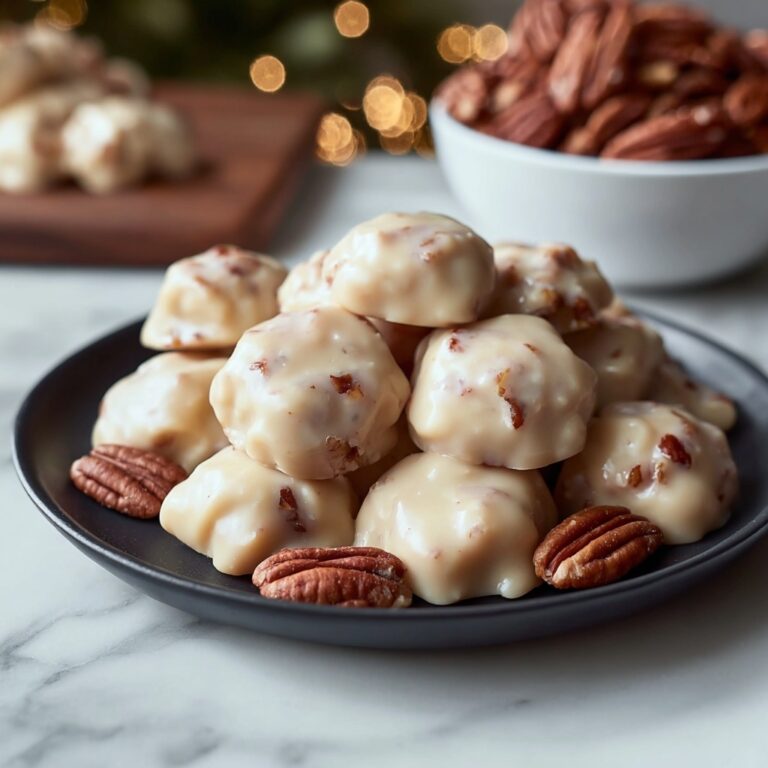 Easy Vanilla Pecan Pralines Recipe