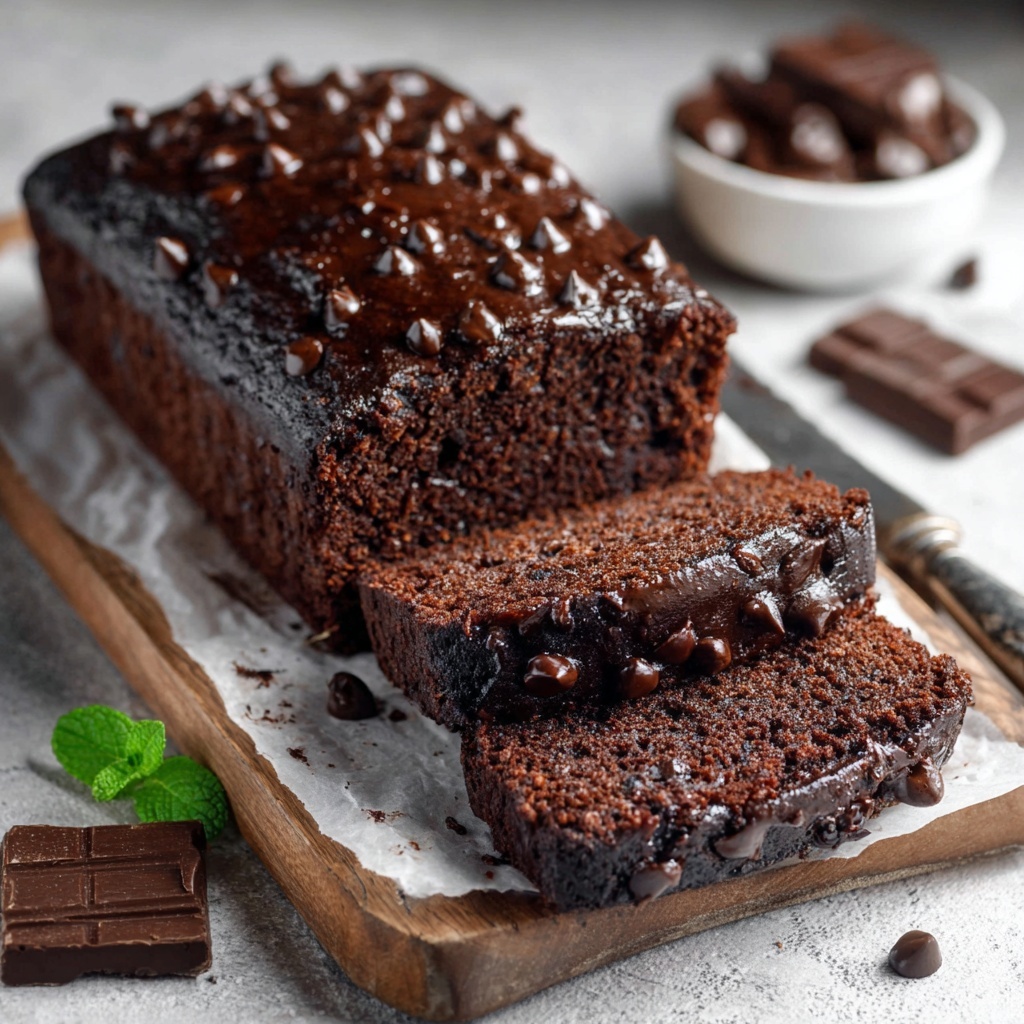 Chocolate Banana Bread Recipe - Recipe Image