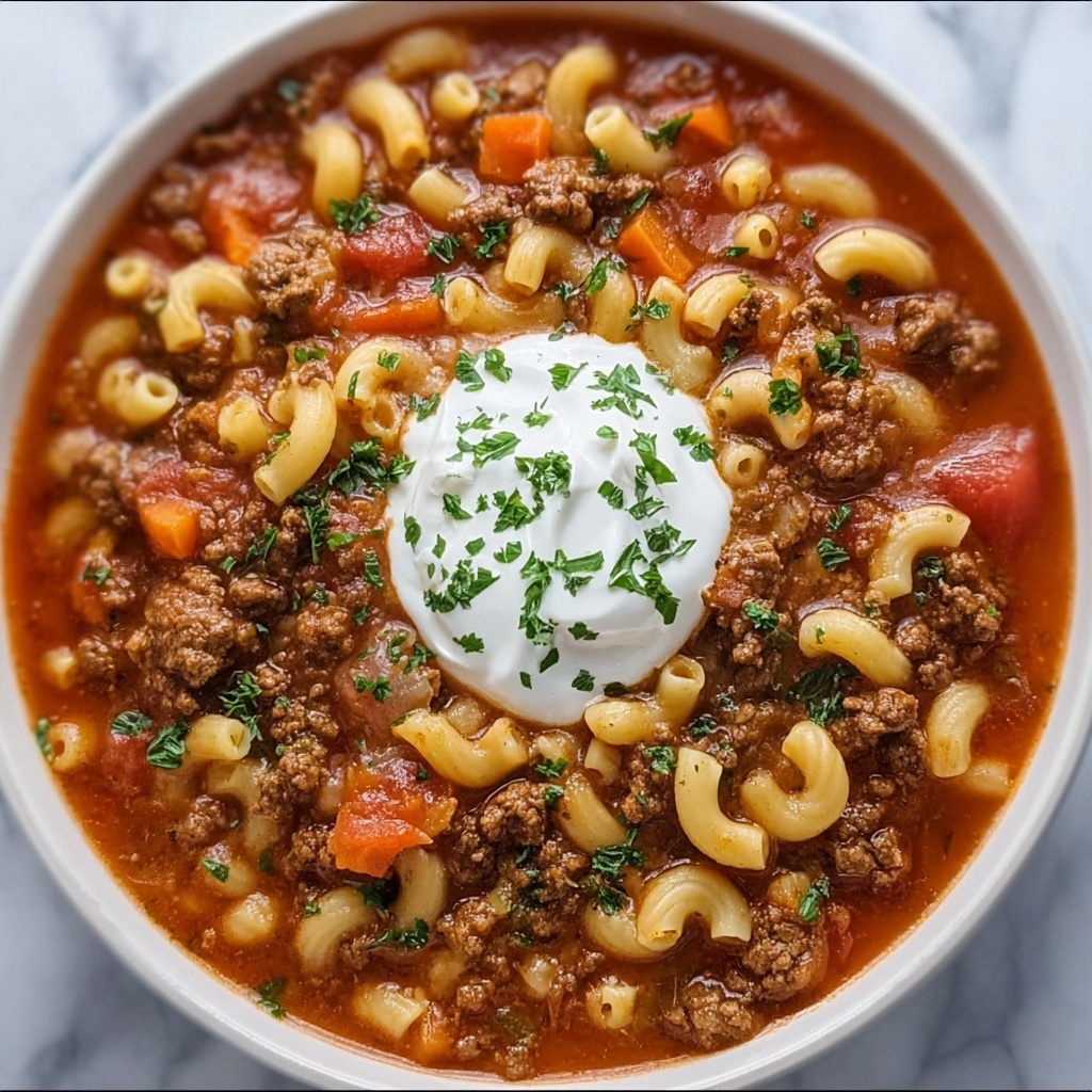 Best Old Fashioned Goulash Recipe - Recipe Image