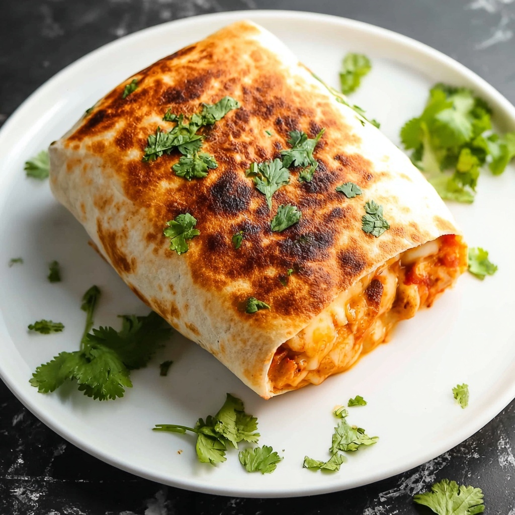 Baked Chicken Chimichangas Recipe - Recipe Image