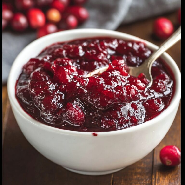 Easy Cranberry Sauce Recipe