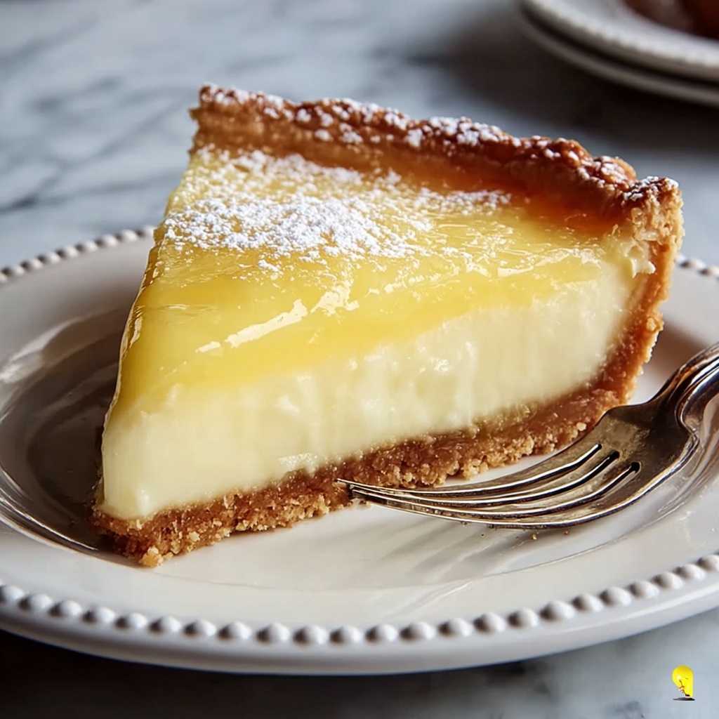 Classic Water Pie Recipe - Recipe Image