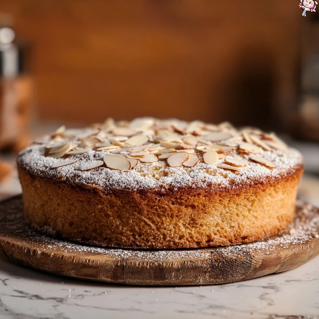 Classic Almond Cake Recipe - Recipe Image