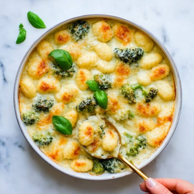 Chicken Alfredo Gnocchi Bake Recipe