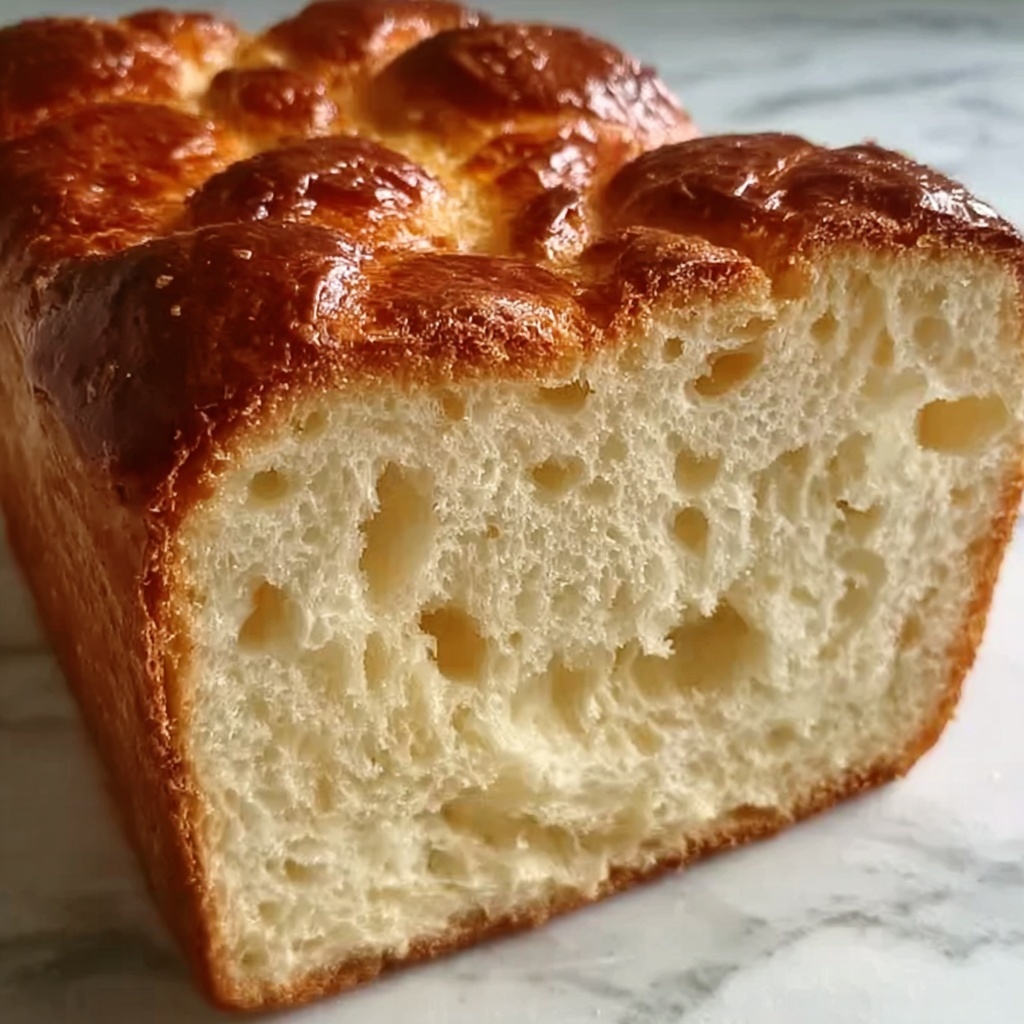 Easy Sweet Condensed Milk Bread Recipe - Recipe Image