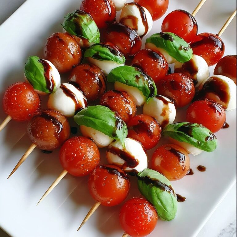 Mini Caprese Skewers: 5 Easy Steps to Fresh Bliss Recipe