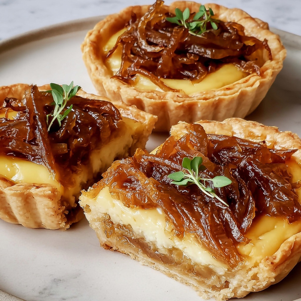 Caramelized Onion Tartlets: 5 Irresistible Flavor Bombs Recipe - Recipe Image