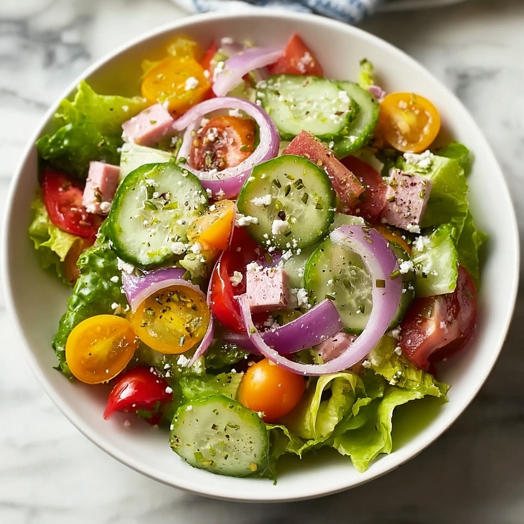 Italian Grinder Salad Recipe - Recipe Image