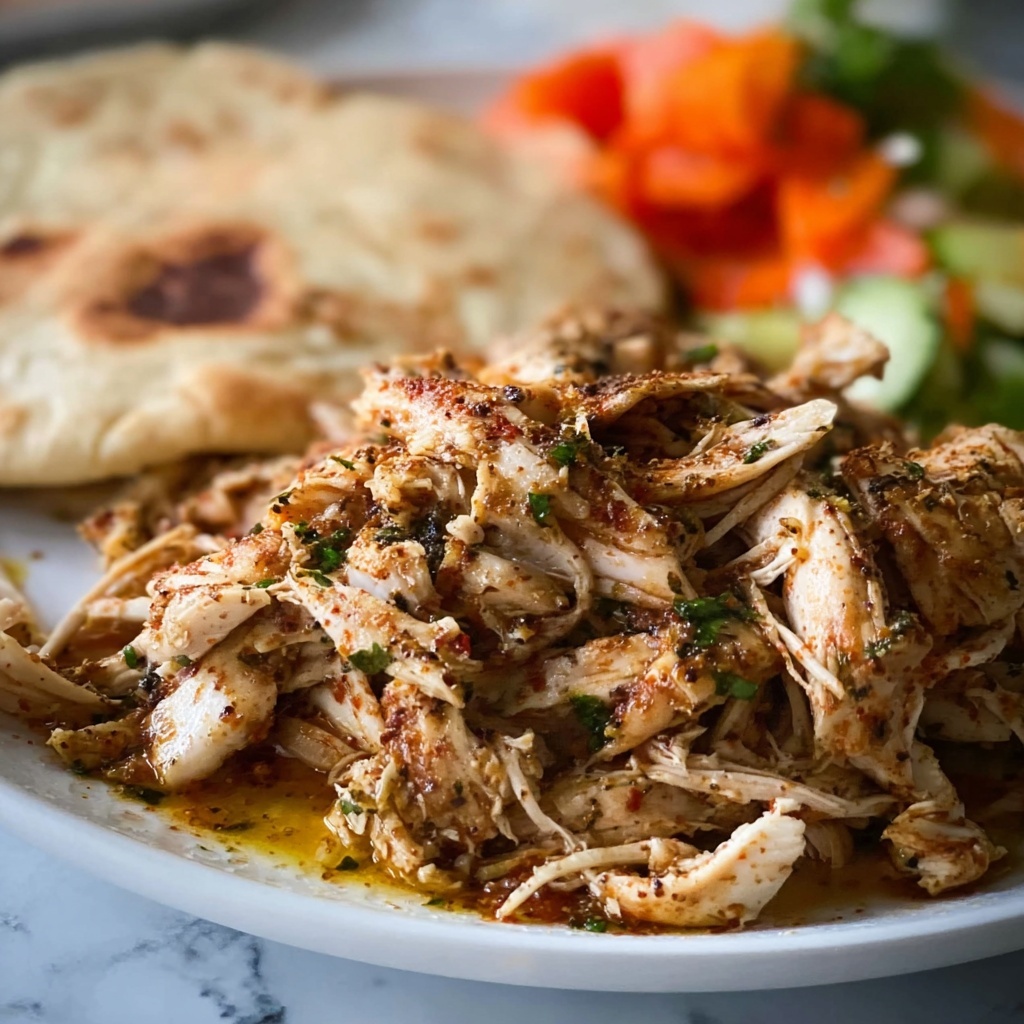 Slow Cooker Chicken Shawarma: 5 Steps to Culinary Bliss Recipe - Recipe Image