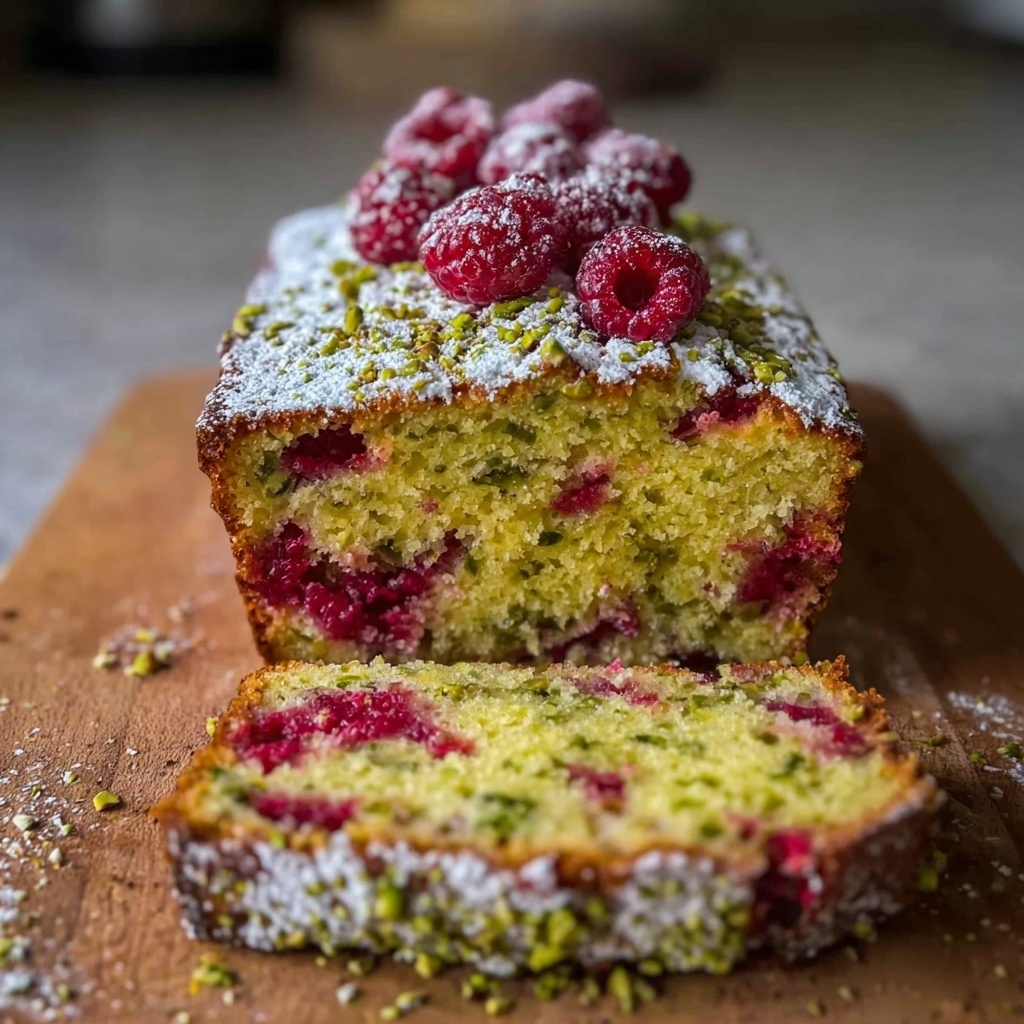 Raspberry Pistachio Cake: 7 Steps to Pure Delight Recipe - Recipe Image