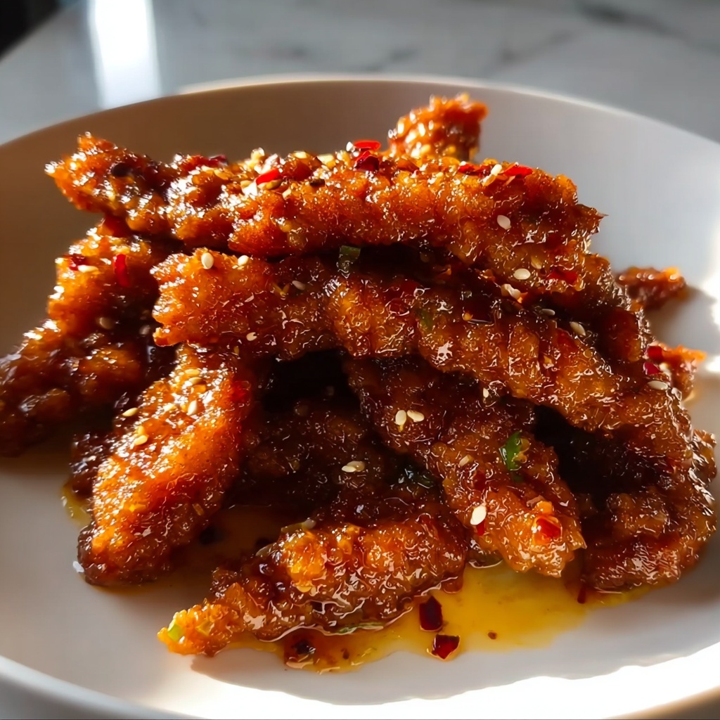 Air Fryer Honey Butter Garlic Chicken Tenders Recipe - Recipe Image