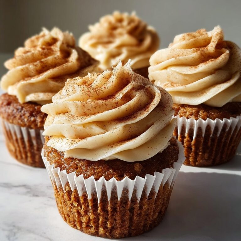 Pumpkin Cinnamon Roll Cupcakes Recipe