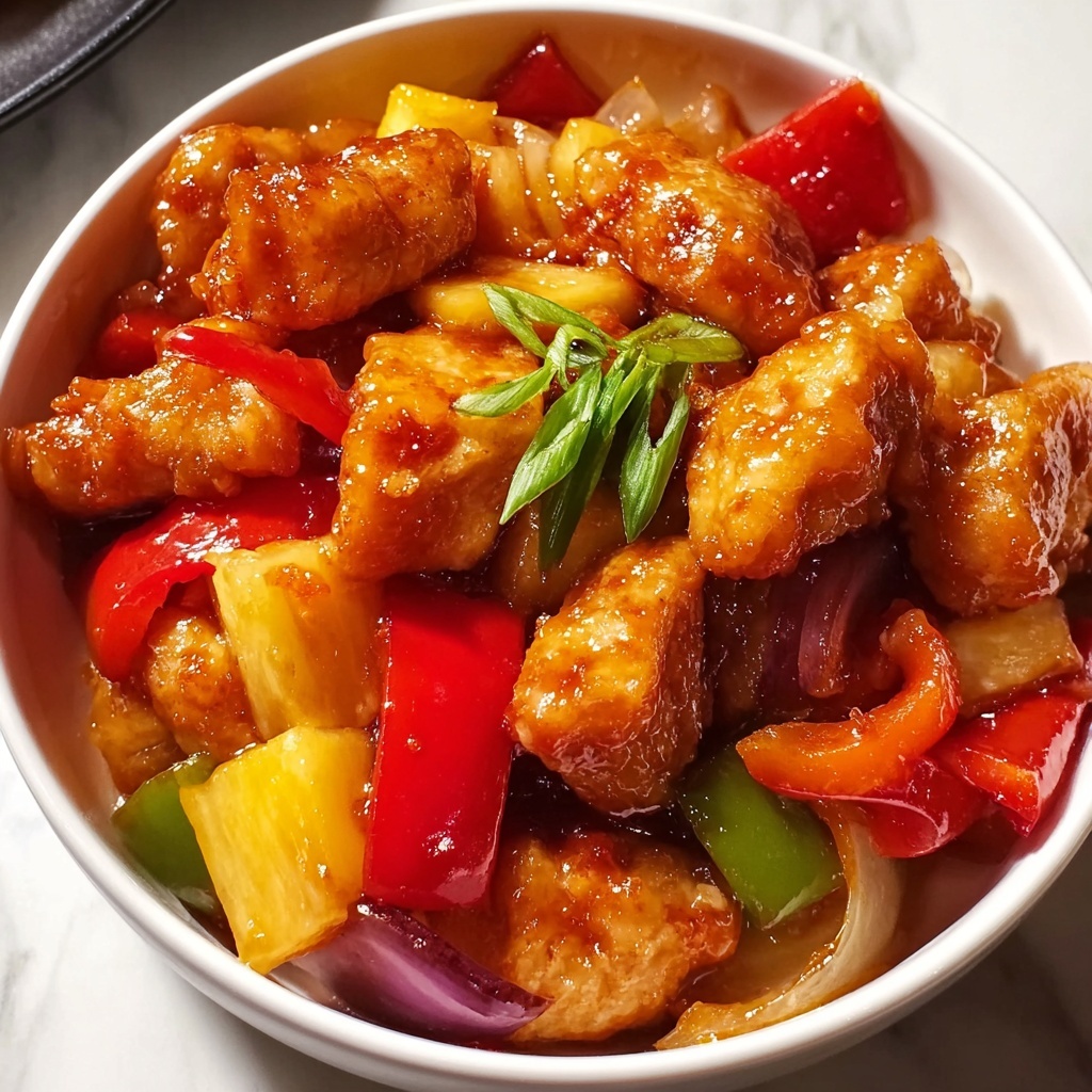 Sweet and Sour Chicken with Pineapple Recipe - Recipe Image