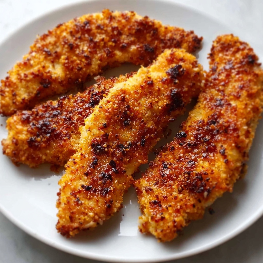Crispy Baked Chicken Tenders Recipe - Recipe Image