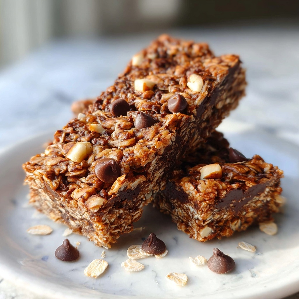 Chocolate Granola Bars to Brighten Your Day Recipe - Recipe Image