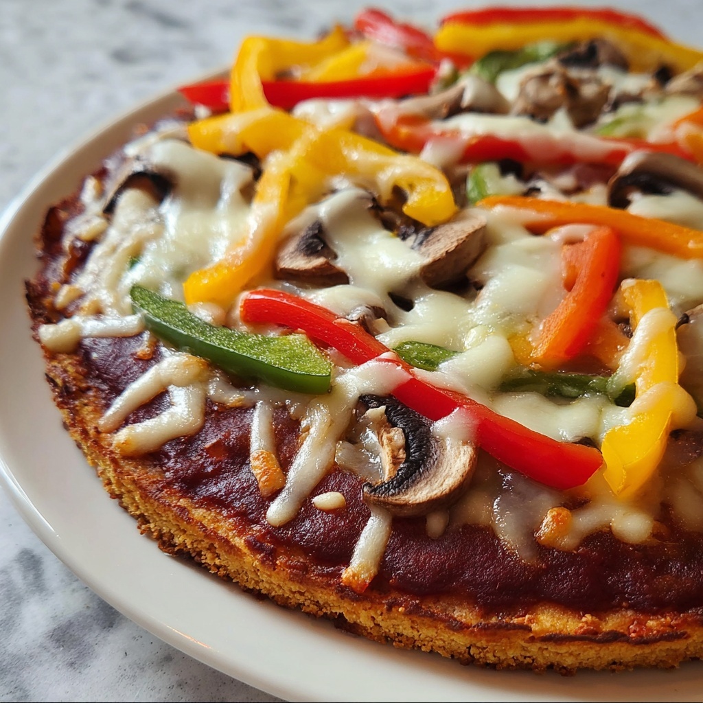 Vegan Deep Dish Pizza (Gluten-Free Recipe) Recipe - Recipe Image