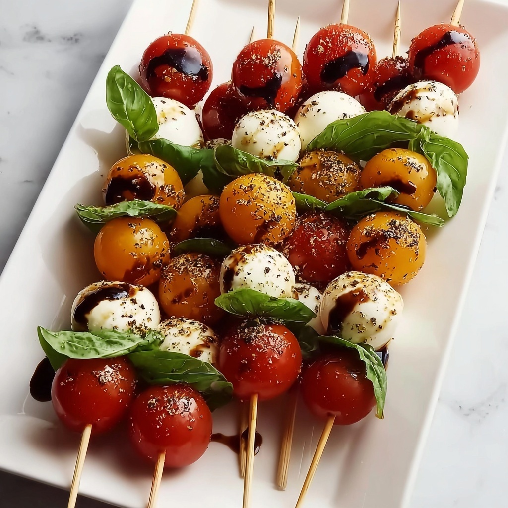 Caprese Skewers Recipe - Recipe Image