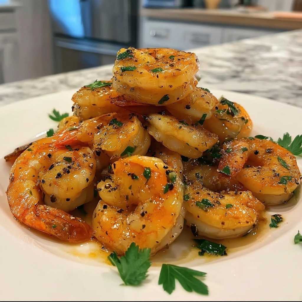 Crispy Garlic Butter Shrimp: 18-Minute Flavor Sensation Recipe - Recipe Image