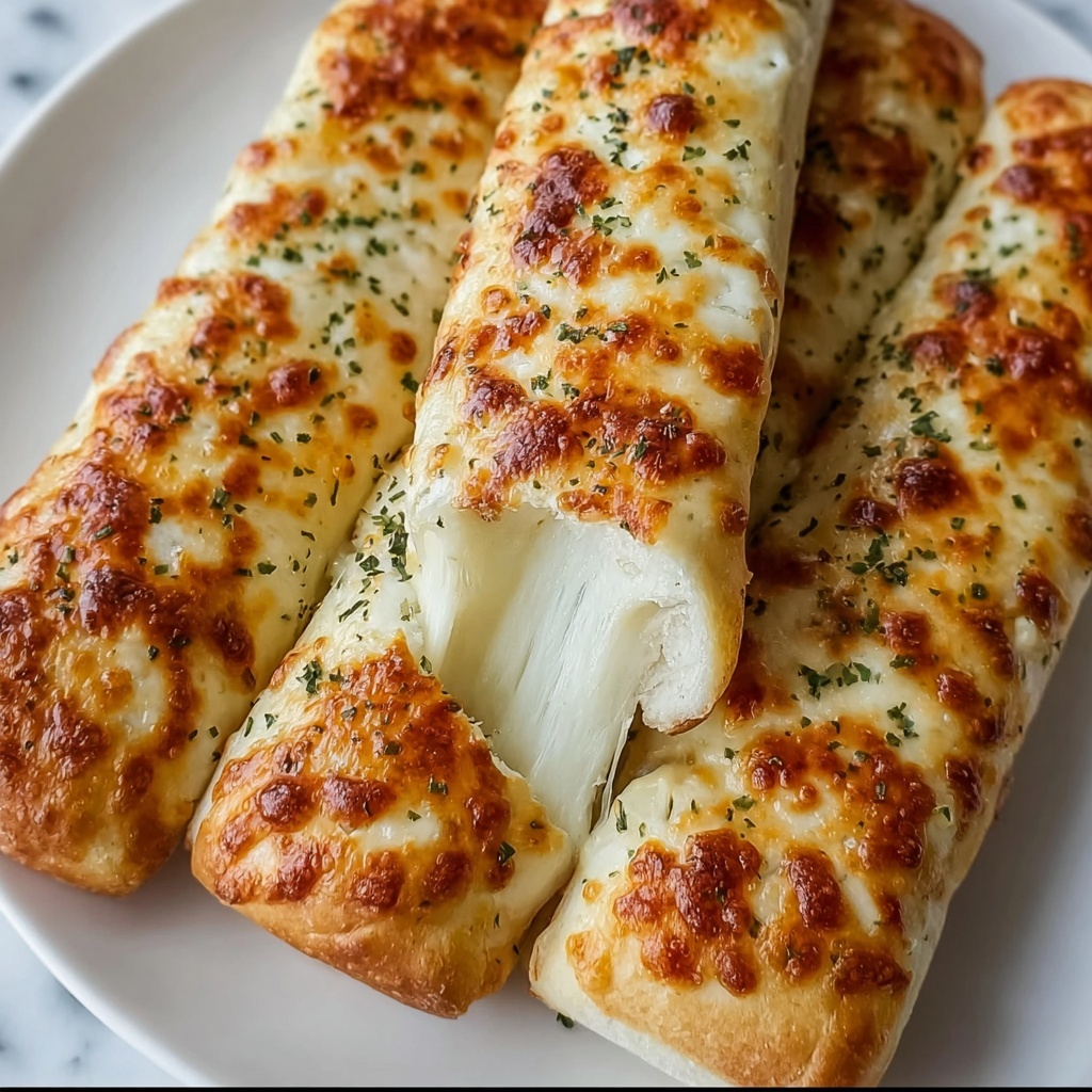 Cheesy Garlic Breadsticks Recipe - Recipe Image