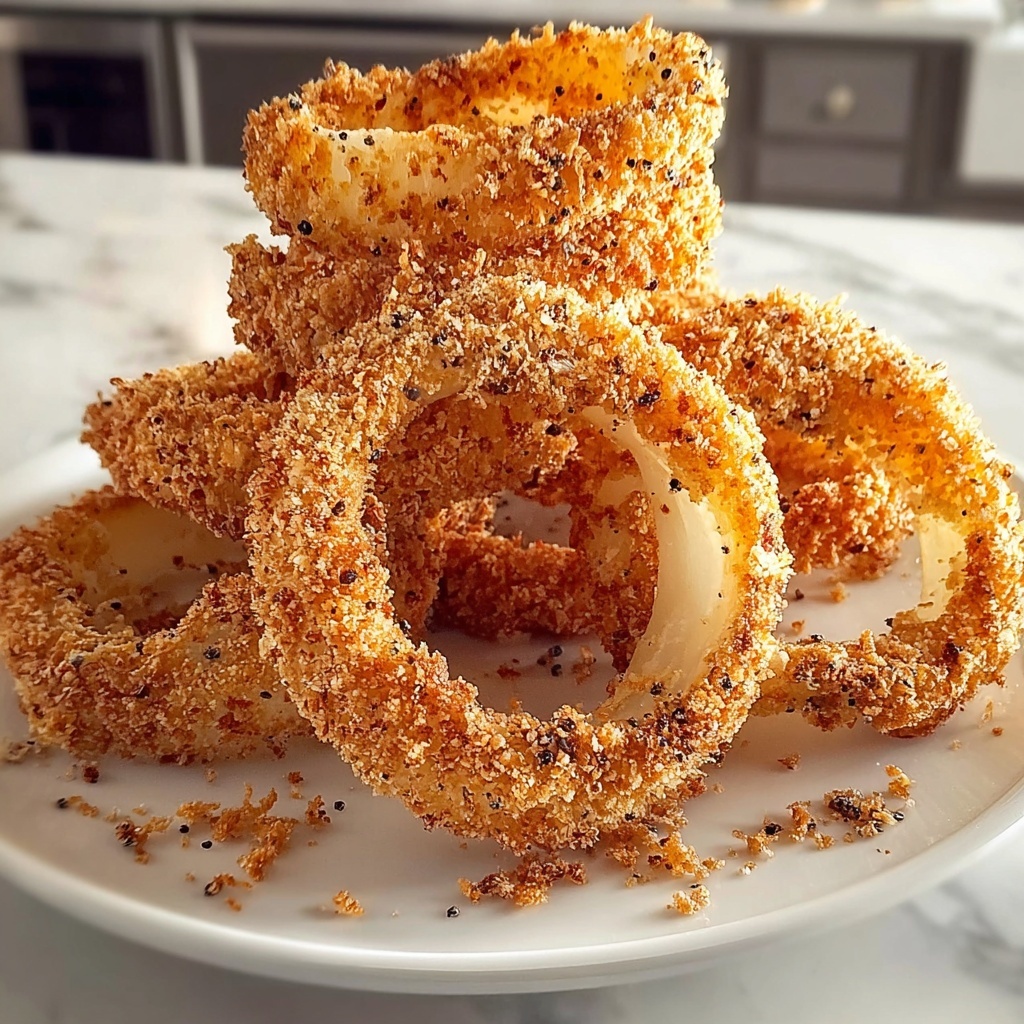 Crispy Onion Rings: 7 Steps to Irresistible Crunch Recipe - Recipe Image