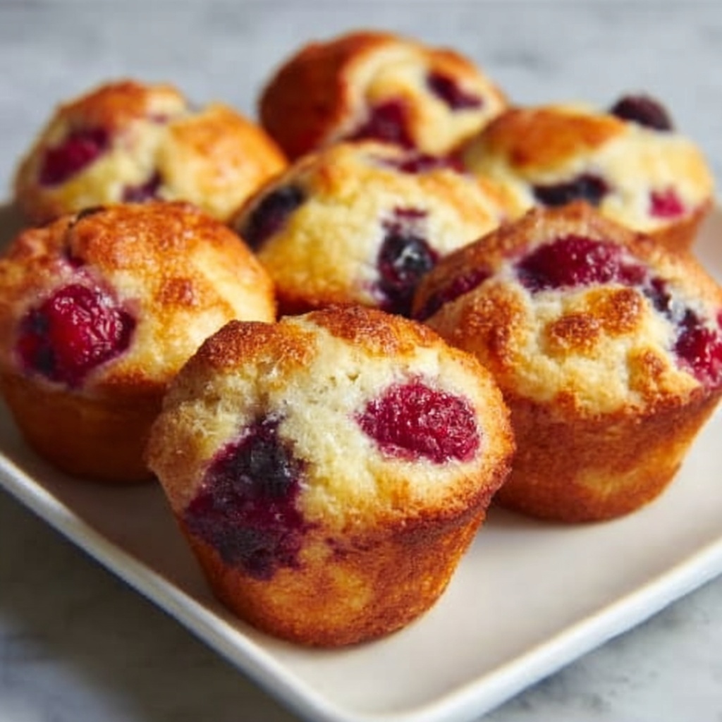 Mixed Berry Muffins Recipe - Recipe Image