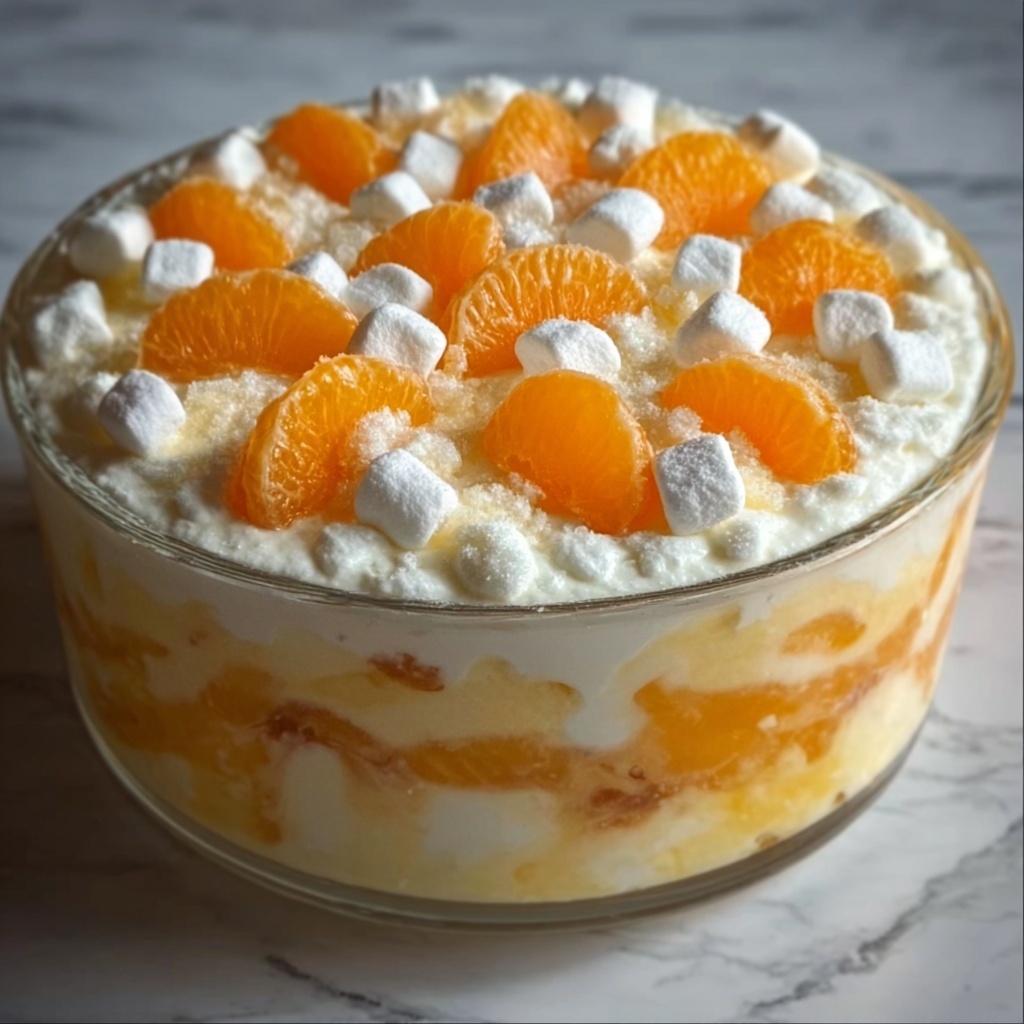 Orange Creamsicle Salad Recipe - Recipe Image