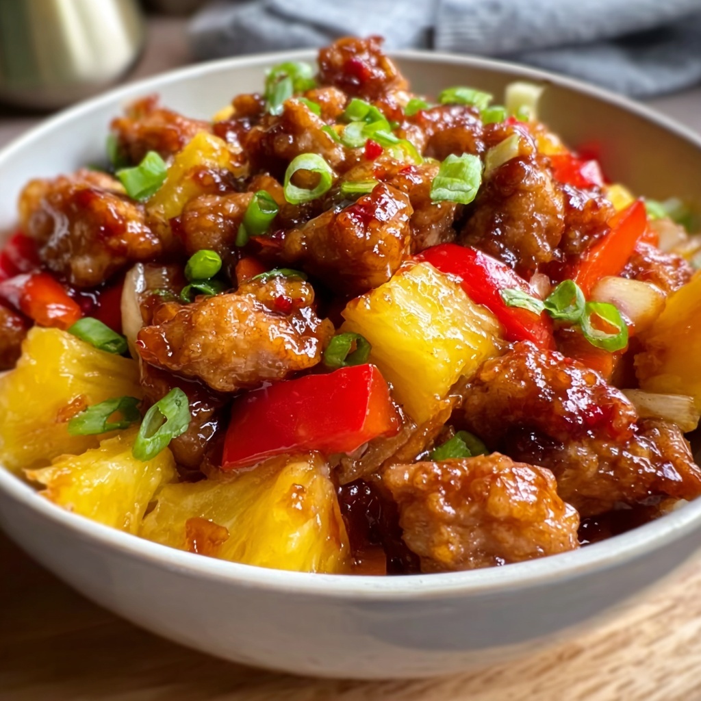 Sweet and Sour Chicken Crockpot Recipe - Recipe Image