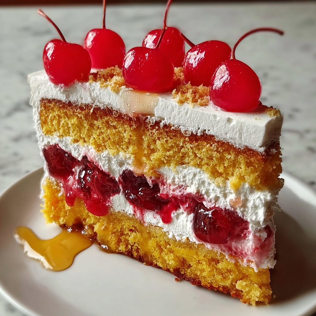 Delightful Shirley Temple Cake: 5 Comforting Bites of Nostalgia Recipe - Recipe Image