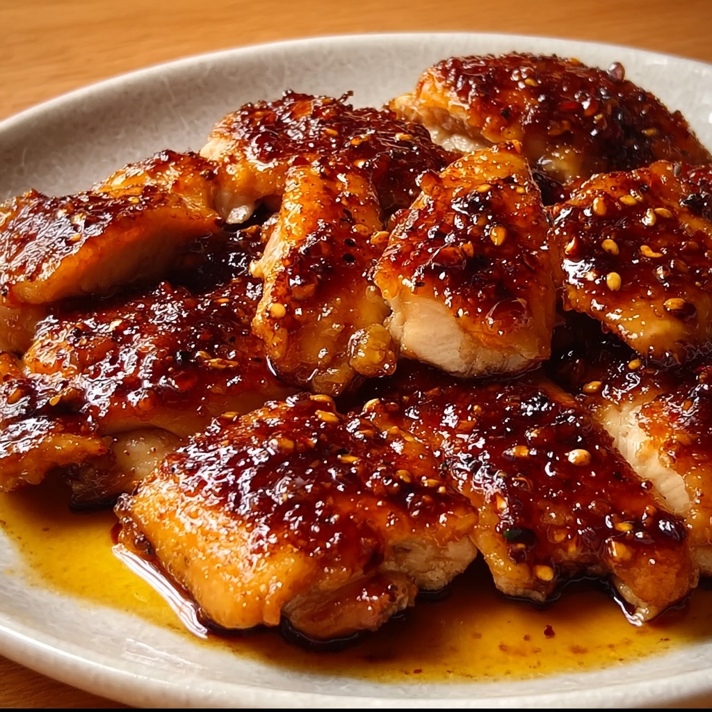 Baked Hot Honey Chicken Recipe - Recipe Image