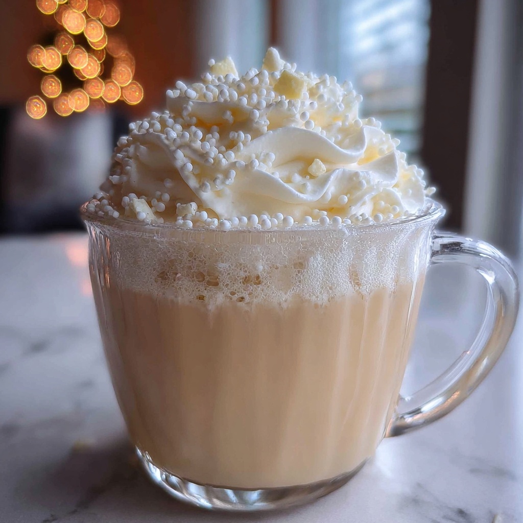 Homemade White Hot Chocolate: 5 Cozy Sips of Pure Comfort Recipe - Recipe Image