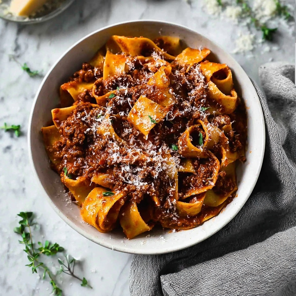 Savory One Pot Short Rib Bolognese for Cozy Nights Recipe - Recipe Image