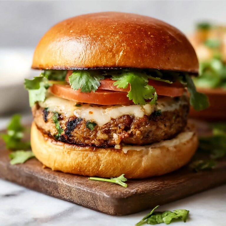 Ultimate Cajun-Spiced Cilantro Burger Recipe
