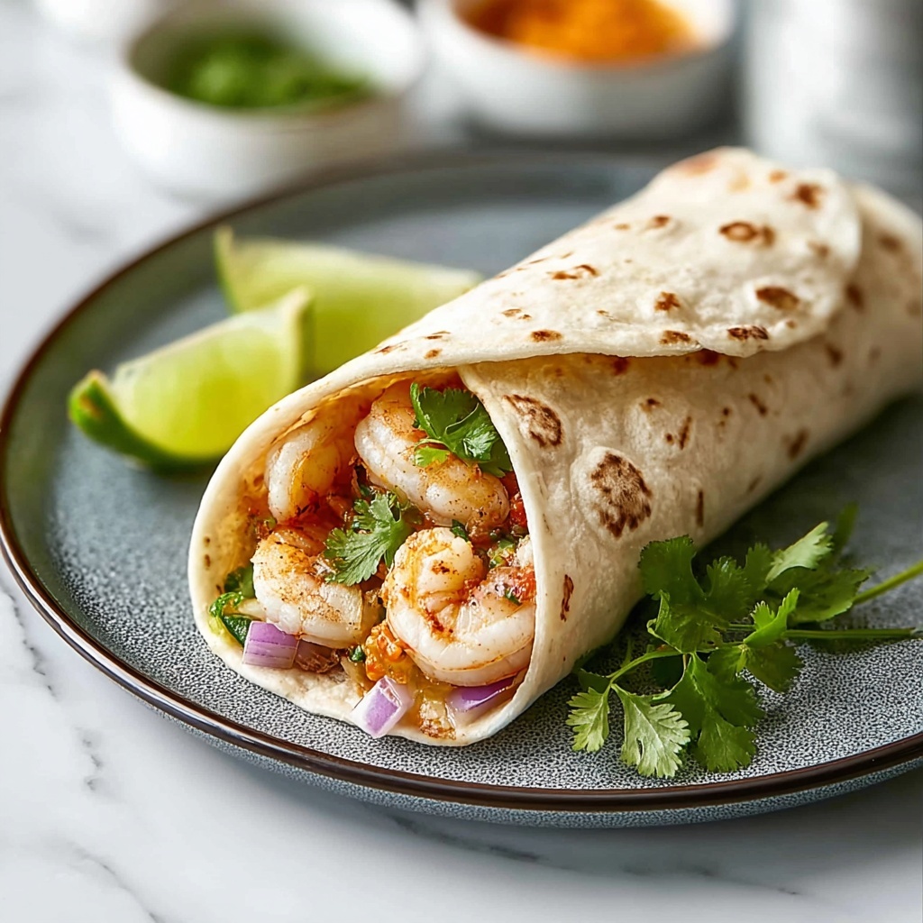 Old Bay Shrimp Burrito: A Flavorful Twist for Taco Night Recipe - Recipe Image