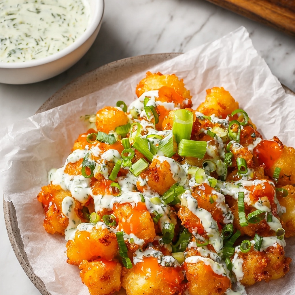 Buffalo Chicken Totchos: Game Day Comfort Food Bliss Recipe - Recipe Image