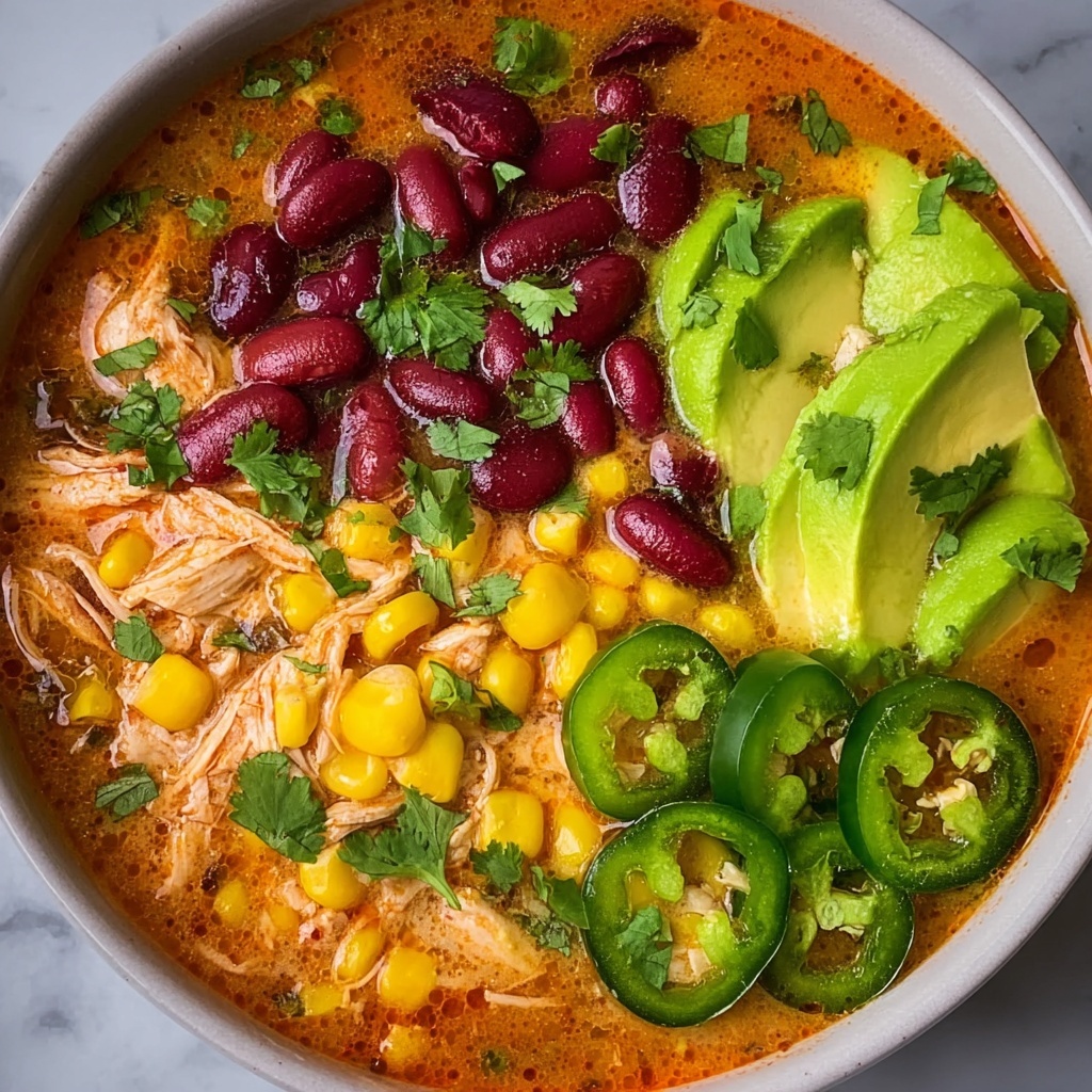 Creamy Chicken Enchilada Soup for Cozy Weeknight Dinners Recipe - Recipe Image