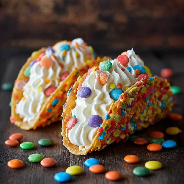 Fruity Pebbles Cheesecake Tacos Recipe
