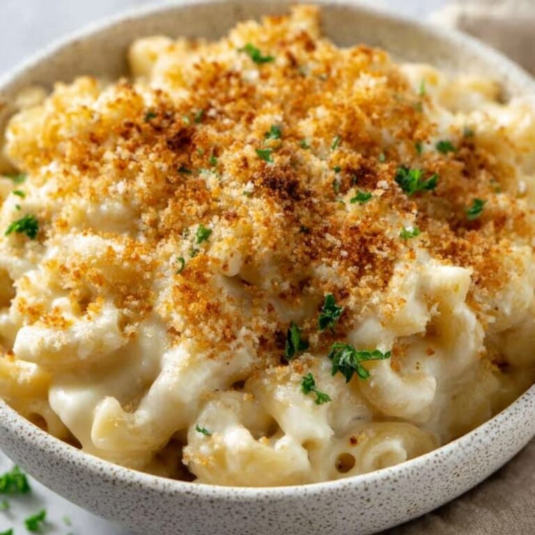 Garlic Parmesan Mac and Cheese Recipe