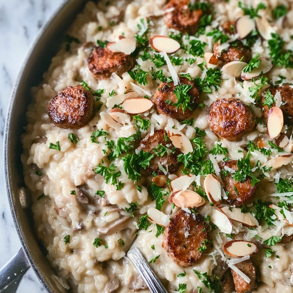 Creamy Italian Sausage and Rice Casserole Recipe - Recipe Image